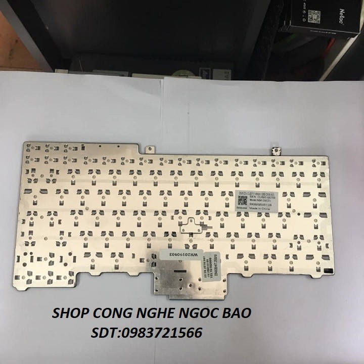 Bàn phím Laptop Dell Latitude E6410 E6400 E6500 E6510