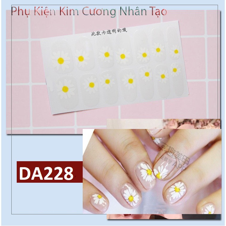 Bộ sticker dán móng tay trang trí 3D kháng nước bền chặt - P6