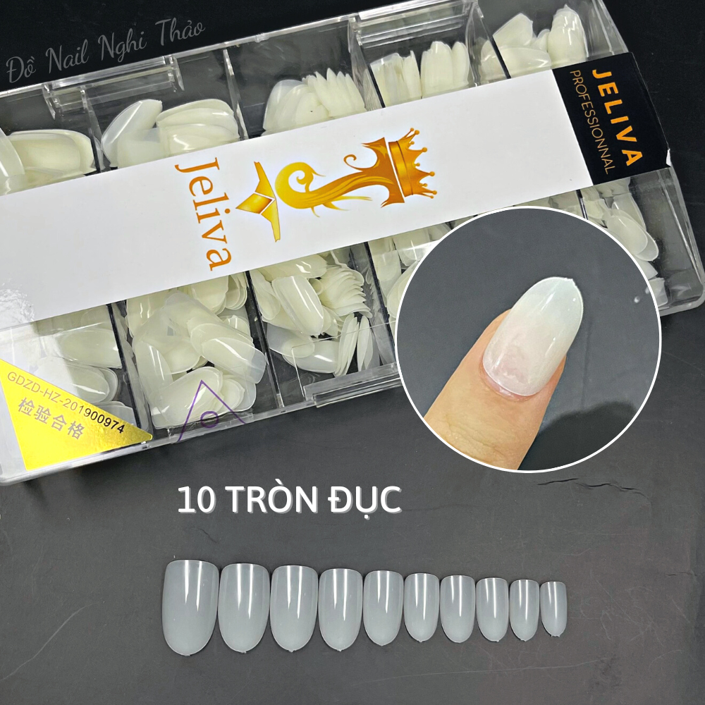 Móng úp tay JELIVA hộp 500 móng