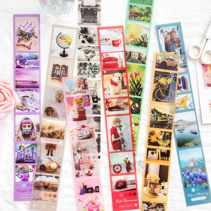 Sticker phong cảnh trang trí sổ Bullet Journal Be Tiny