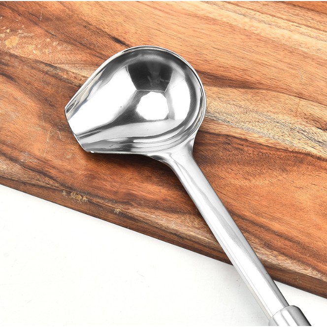 Muôi Mỏ Vịt Múc Trân Châu, Cốt Sữa Dừa Inox ( Muôi Múc Trân Châu Đường Đen )