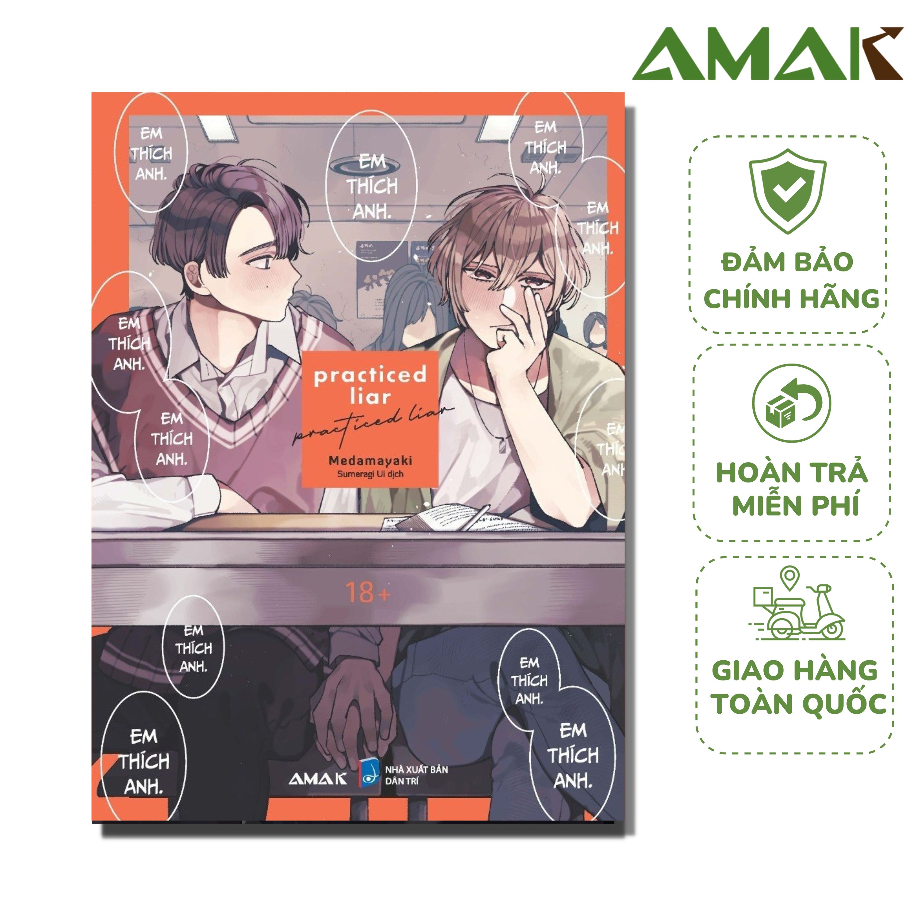 Practiced Liar - Amak Books - Comics