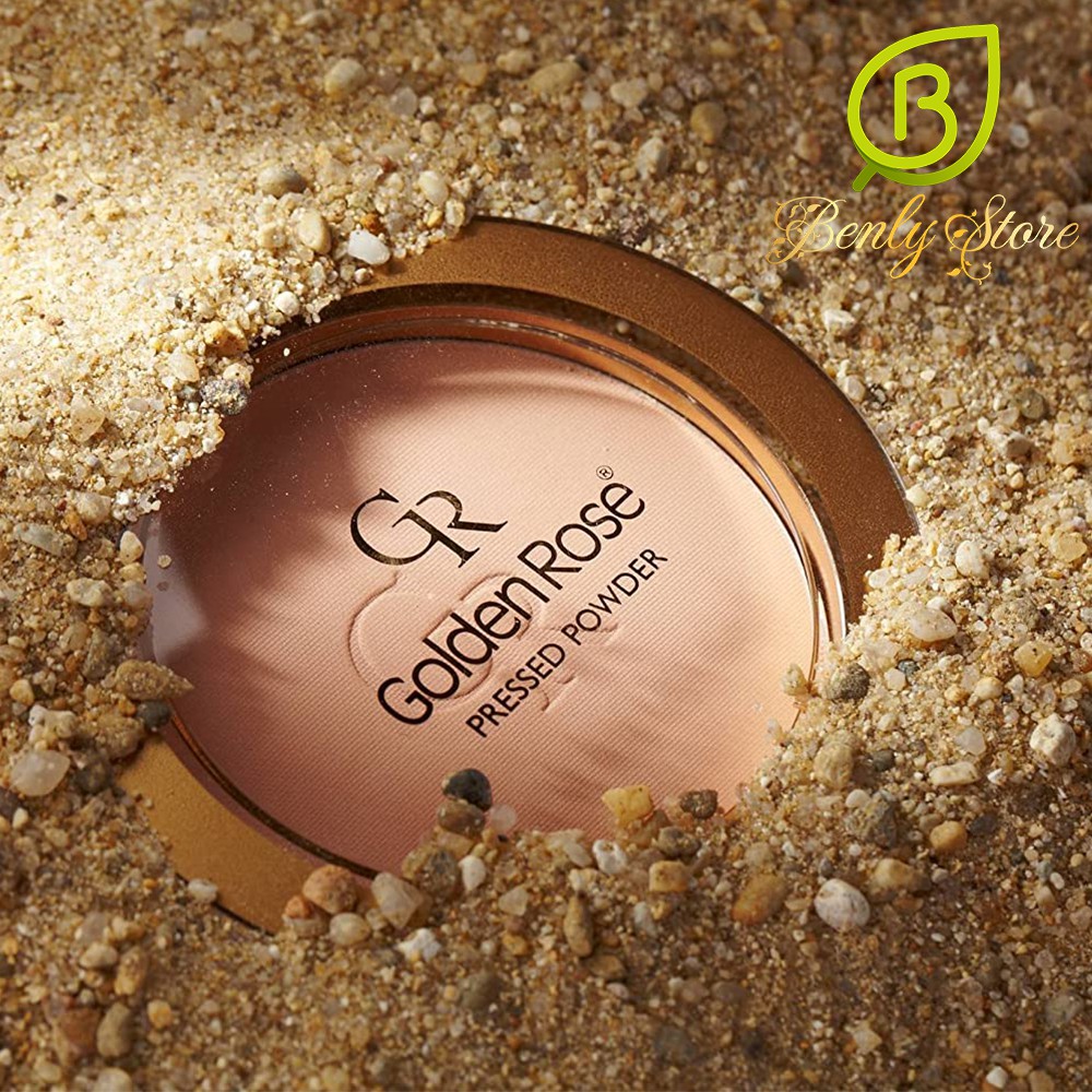 Phấn phủ trang điểm Golden Rose Pressed Powder