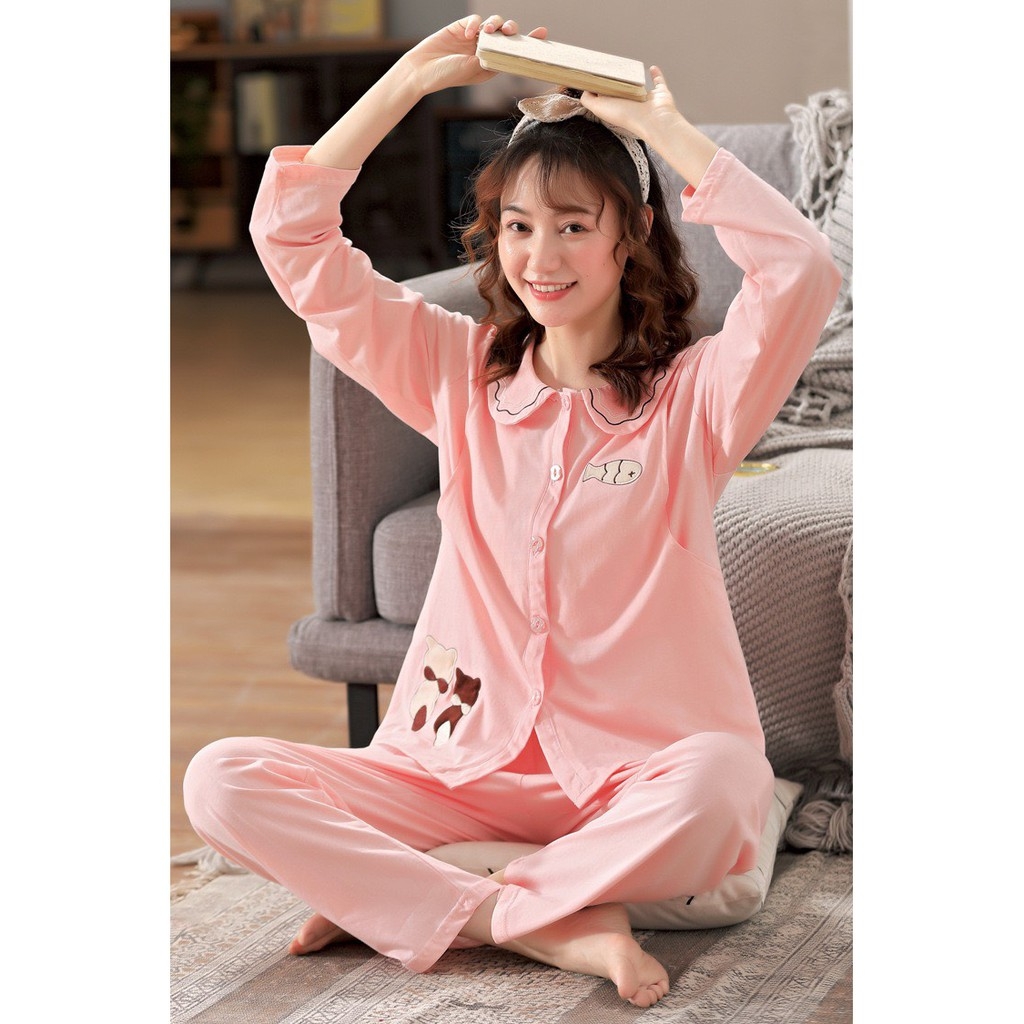 bộ đồ bầu kết hợp sau sinh