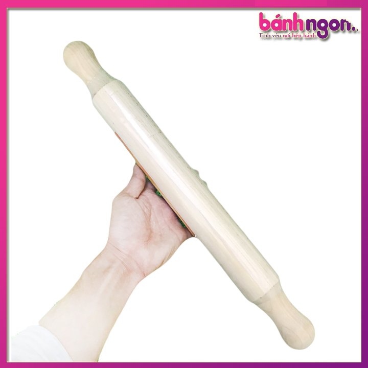 Cán lăn bột /cây lăn bột bằng gỗ 50cm