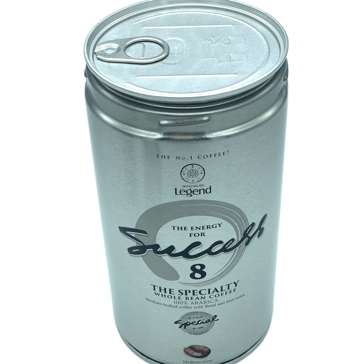 Cà phê hạt Arabica( mộc) Success8 Trung Nguyên 340gam
