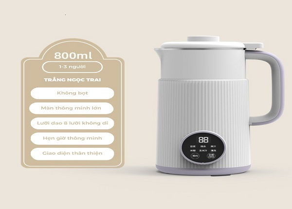 MÁY LÀM SỮA HẠT ZENGON 800ML