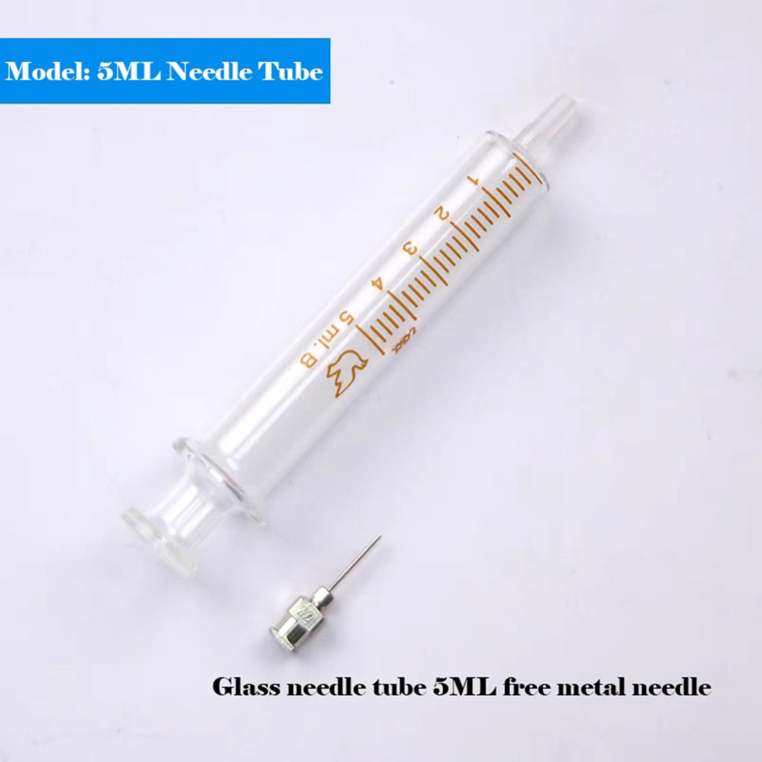 Xi lanh thủy tinh kèm đầu (5ml, 10 ml)