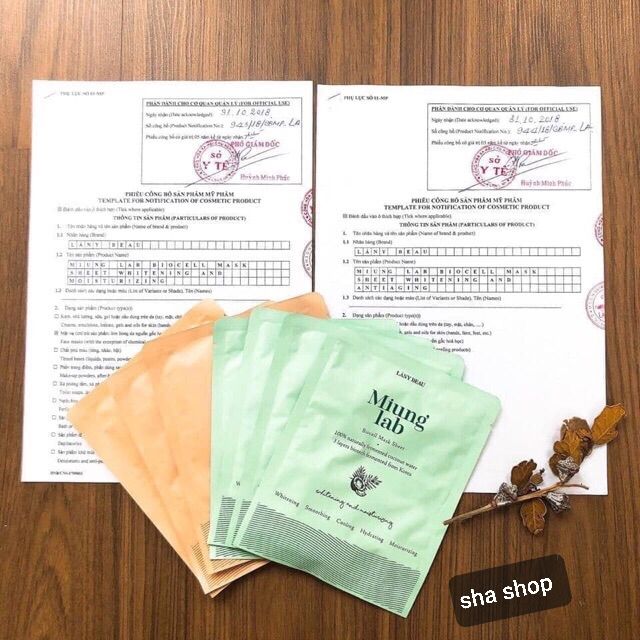 Mặt Nạ Miung Lab (Hộp 7 Miếng)