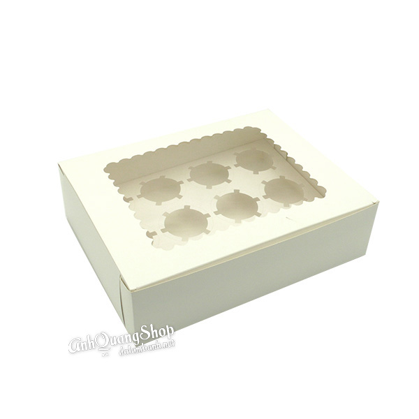 Hộp đựng bánh cupcake 2 chiêc, 4 chiếc, 6 chiếc, 12 chiếc