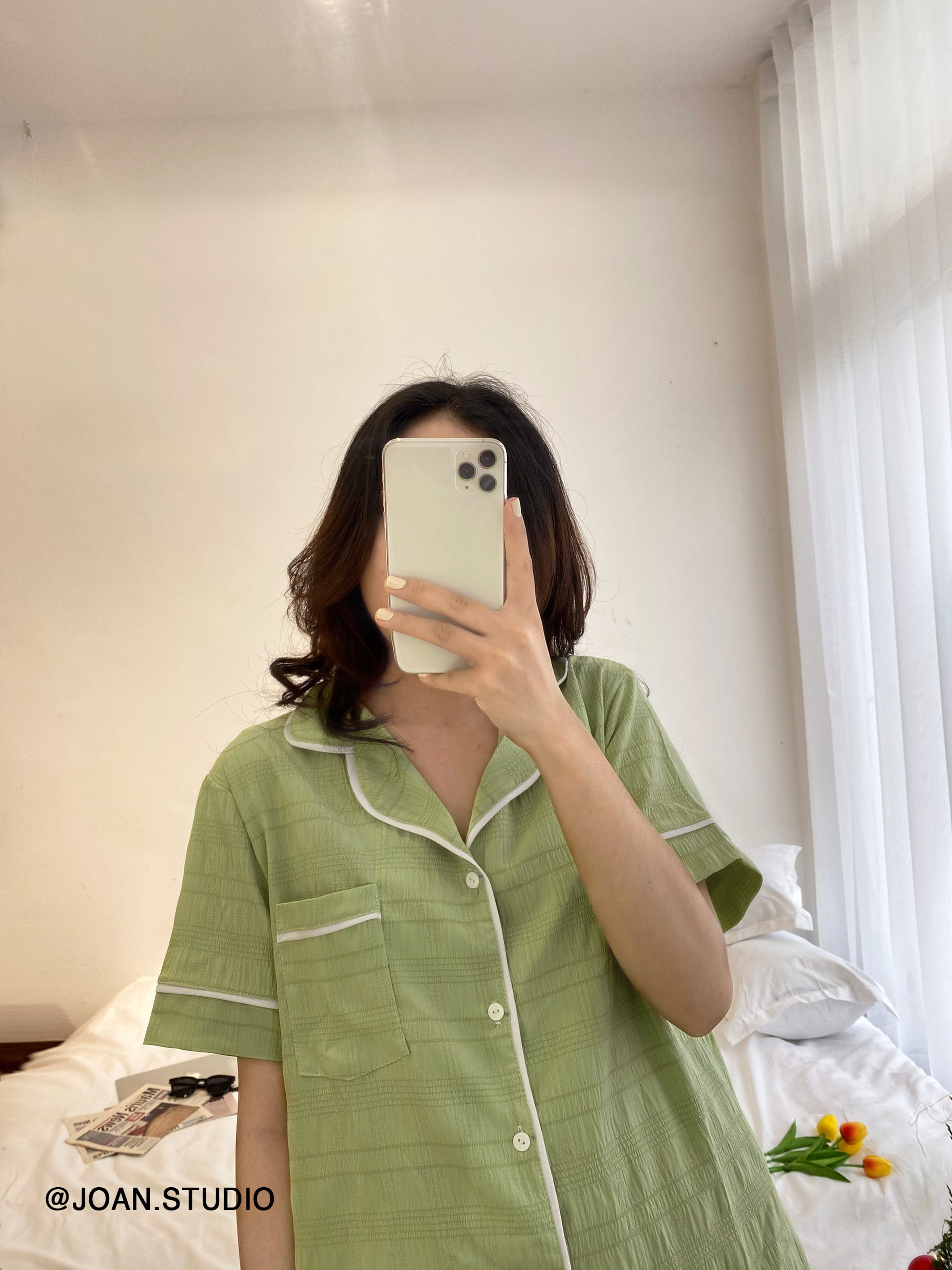 [AVOCADO PYJAMA] - Set Đồ Ngủ Nữ - Đồ Mặc Ở Nhà Bộ Ngắn