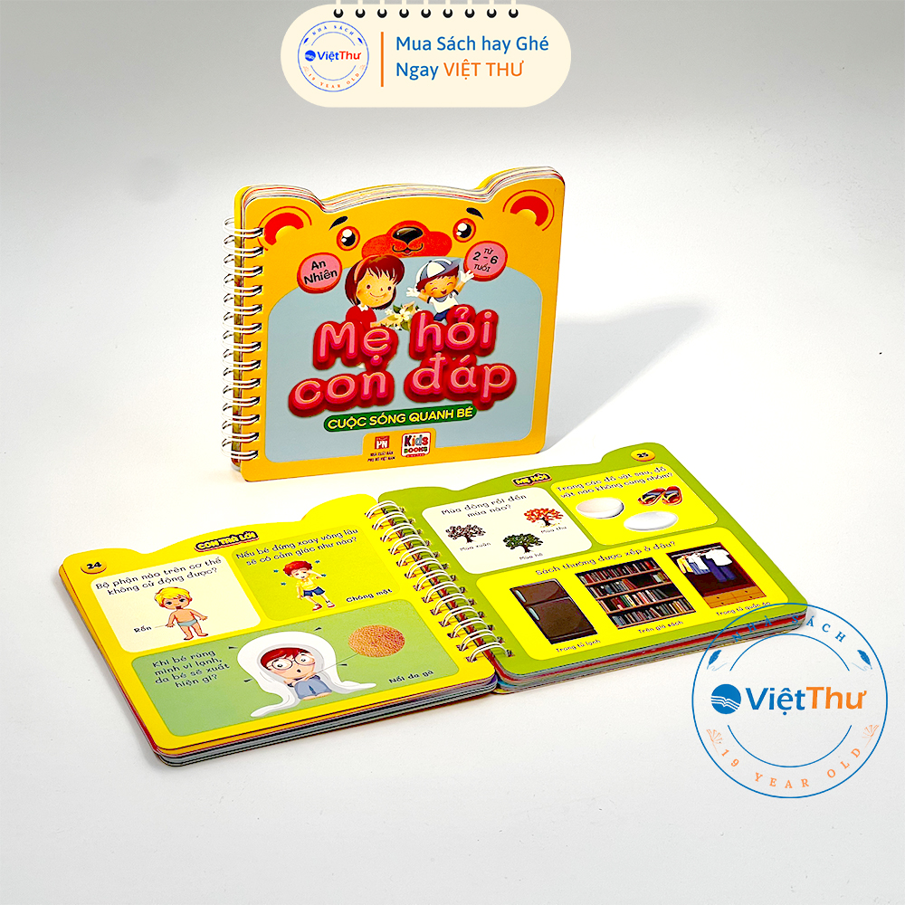 Sách - Mẹ Hỏi Con Đáp - Cuộc Sống Quanh Bé(VT)