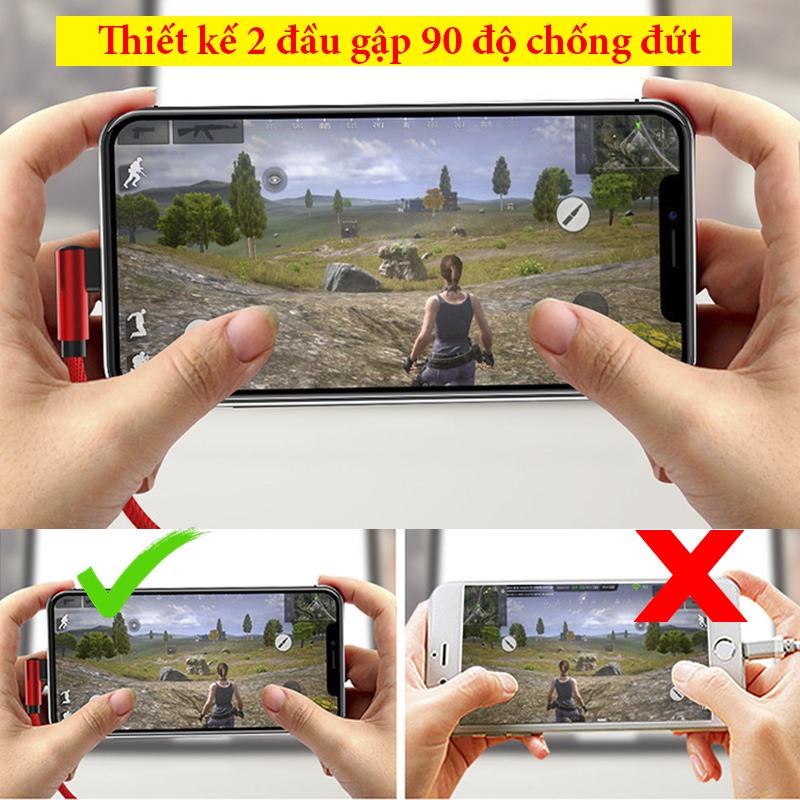 Cáp sạc nhanh Micro USB Cho dòng máy Samsung, Vivo dài 2m - V8 Micro