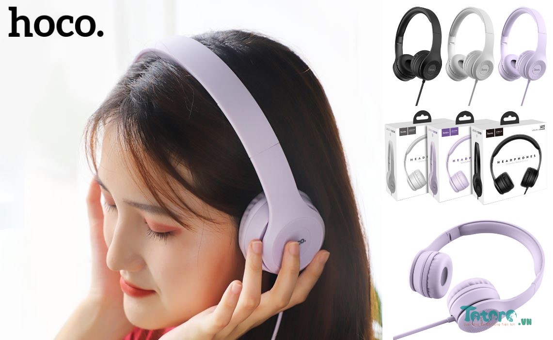 Tai Nghe Bluetooth Chụp Tai Hoco W21