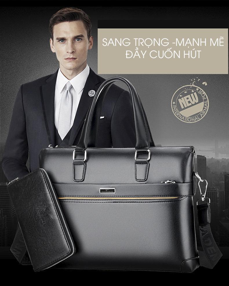 Túi xách, Cặp da công sở cao cấp sang trọng VI50