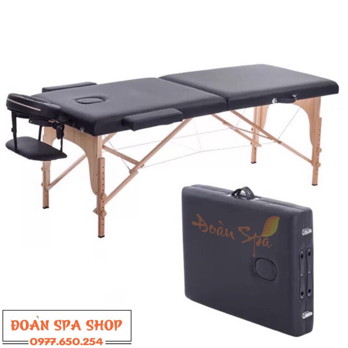 Giường vali chân gỗ siêu chắc chắn có thể chỉnh độ cao giường
