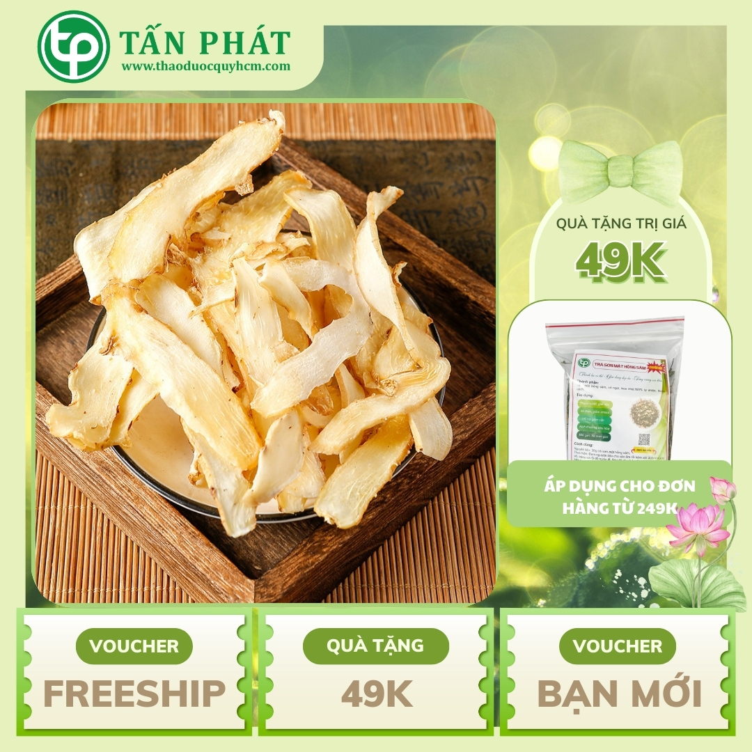 Ngọc trúc sấy khô túi lớn 500g - Thảo Dược Tấn Phát - Tốt cho hệ tiêu hóa và tim mạch