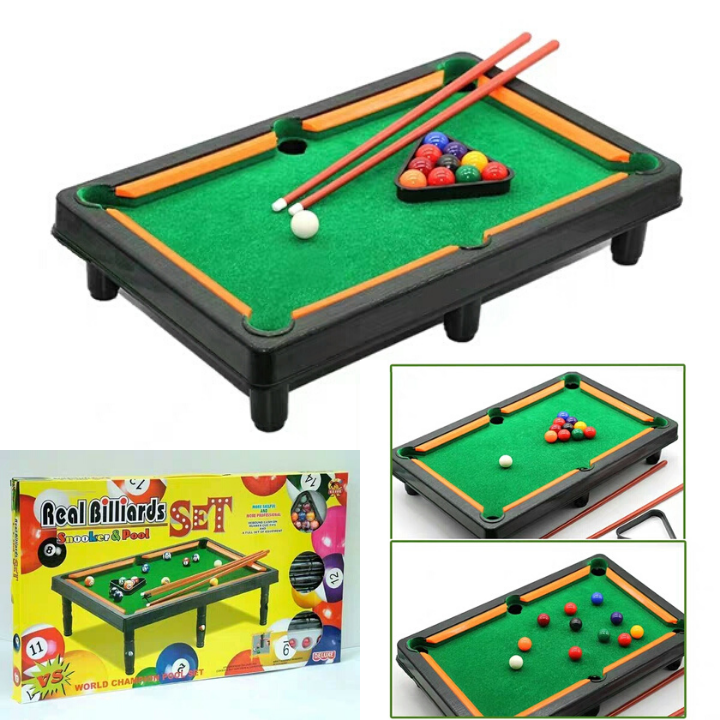 Bàn bi - a size to Real Billiards set cho bé