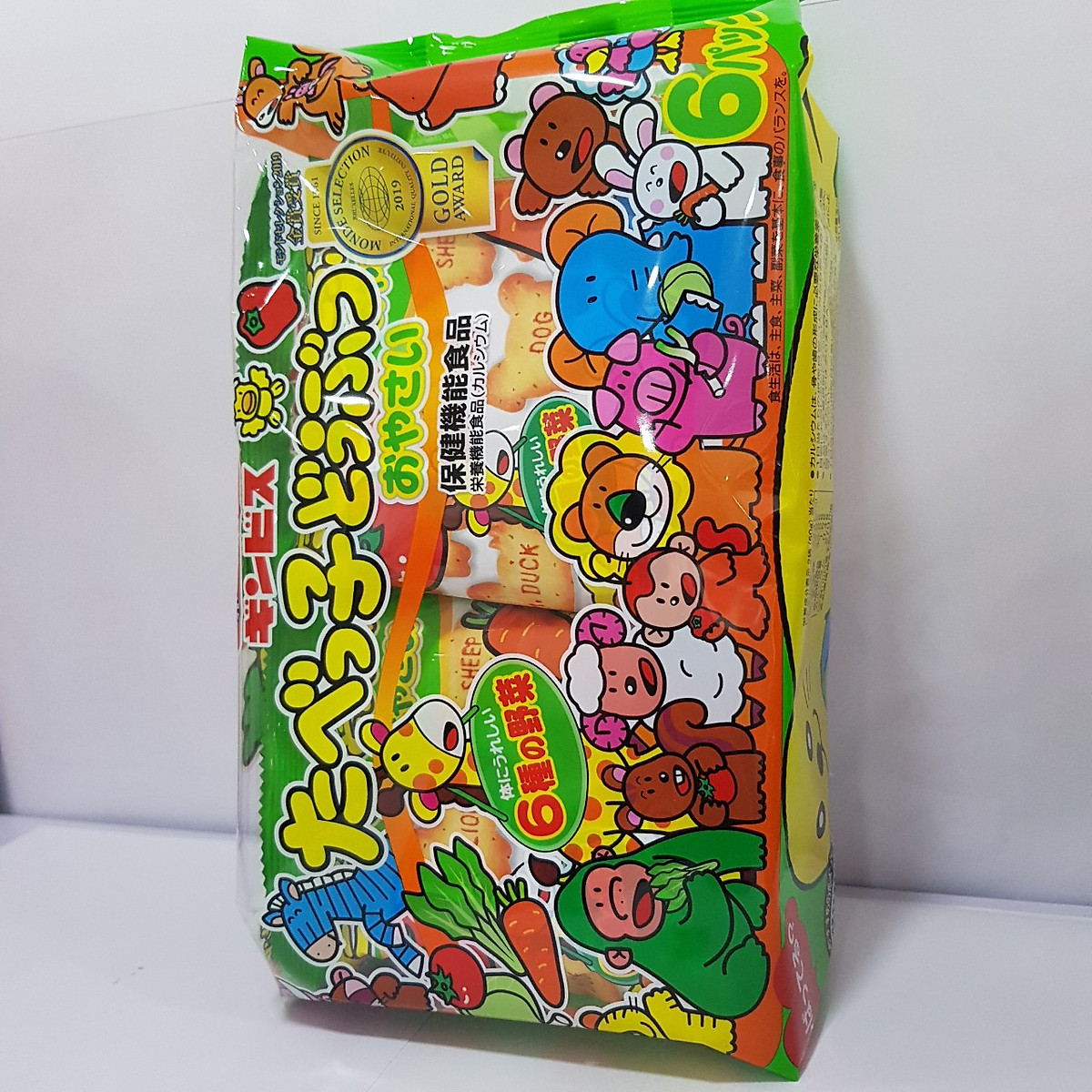 Bánh Quy Hình Thú GINBIS TABEKKO Nhật Bản [DATE T6/2023]