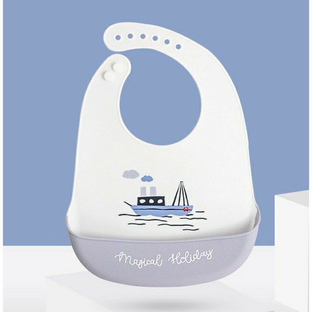Yếm Máng Silicon MUSLIN MAGICAL Holiday