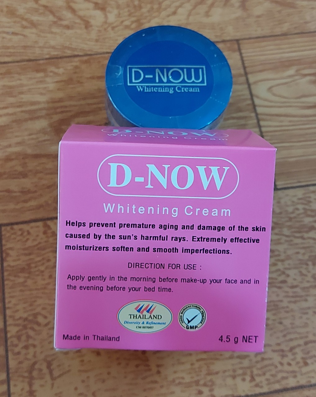 kem trắng da dnow thái