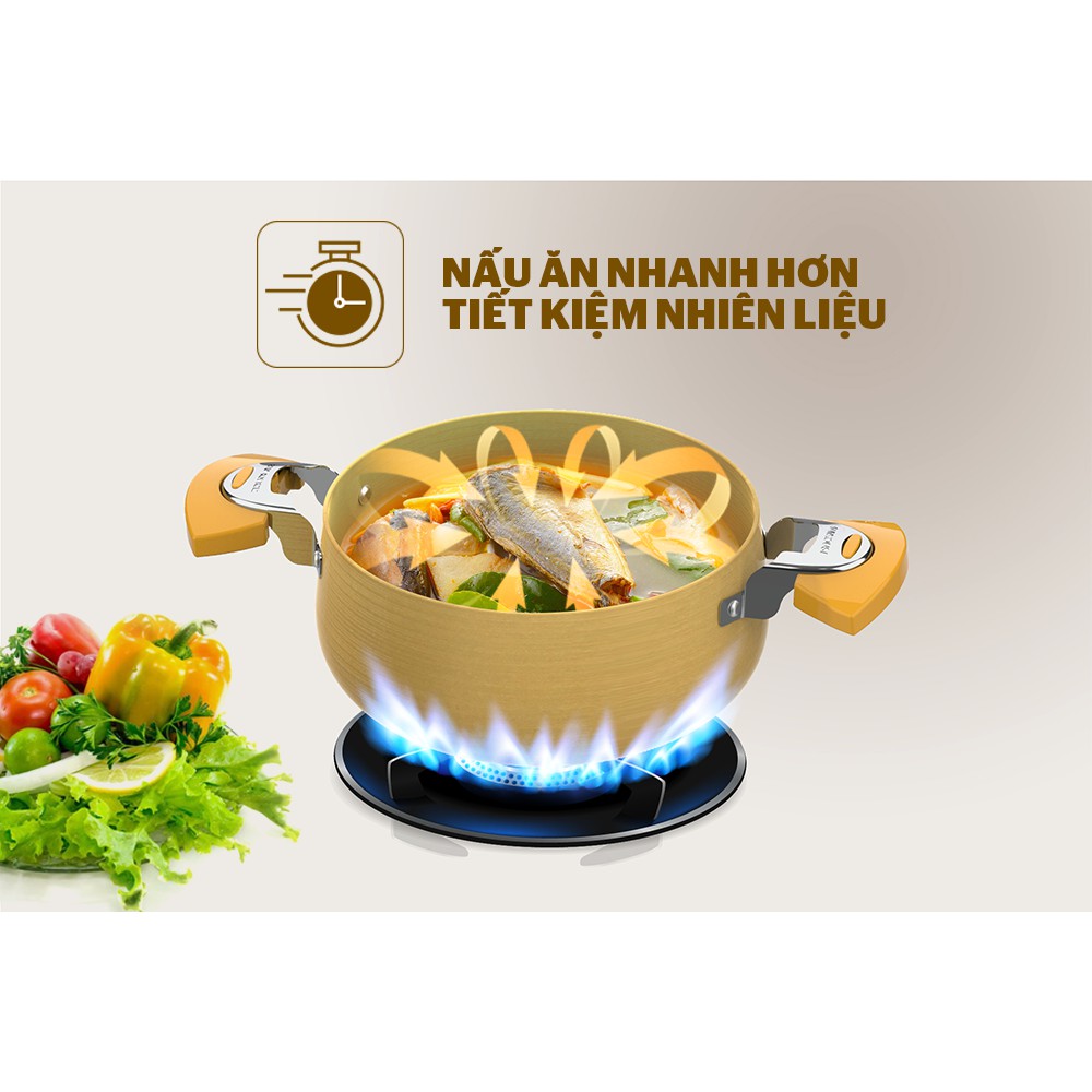 Bộ nồi Anod SUNHOUSE SHG2703GA