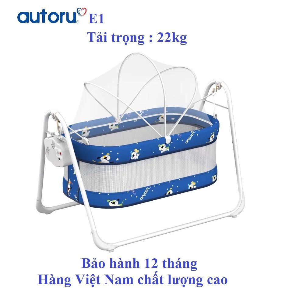 HCM Nôi điện tự động cho em bé Autoru E-1 BH-12 tháng