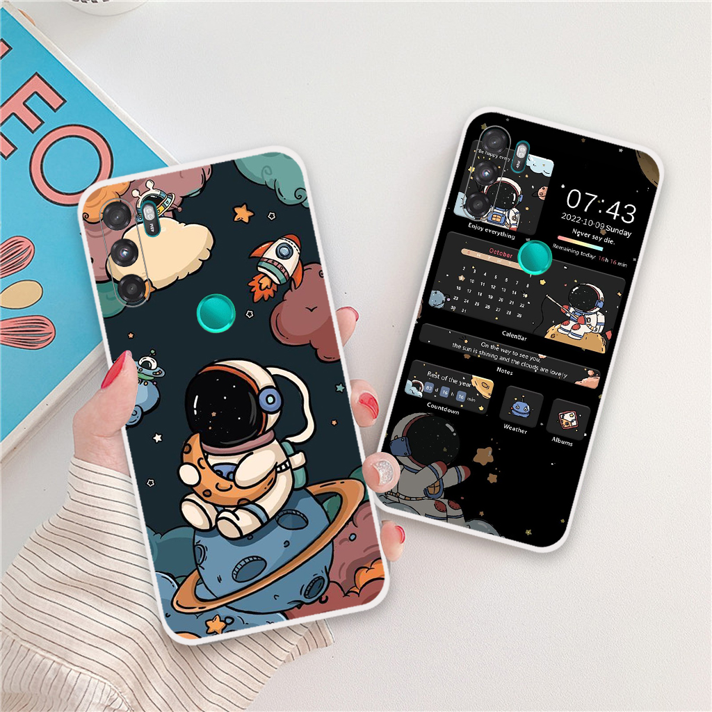Ốp lưng Vsmart Active 3 hình vũ trụ, phi hành gia astronaut độc đáo