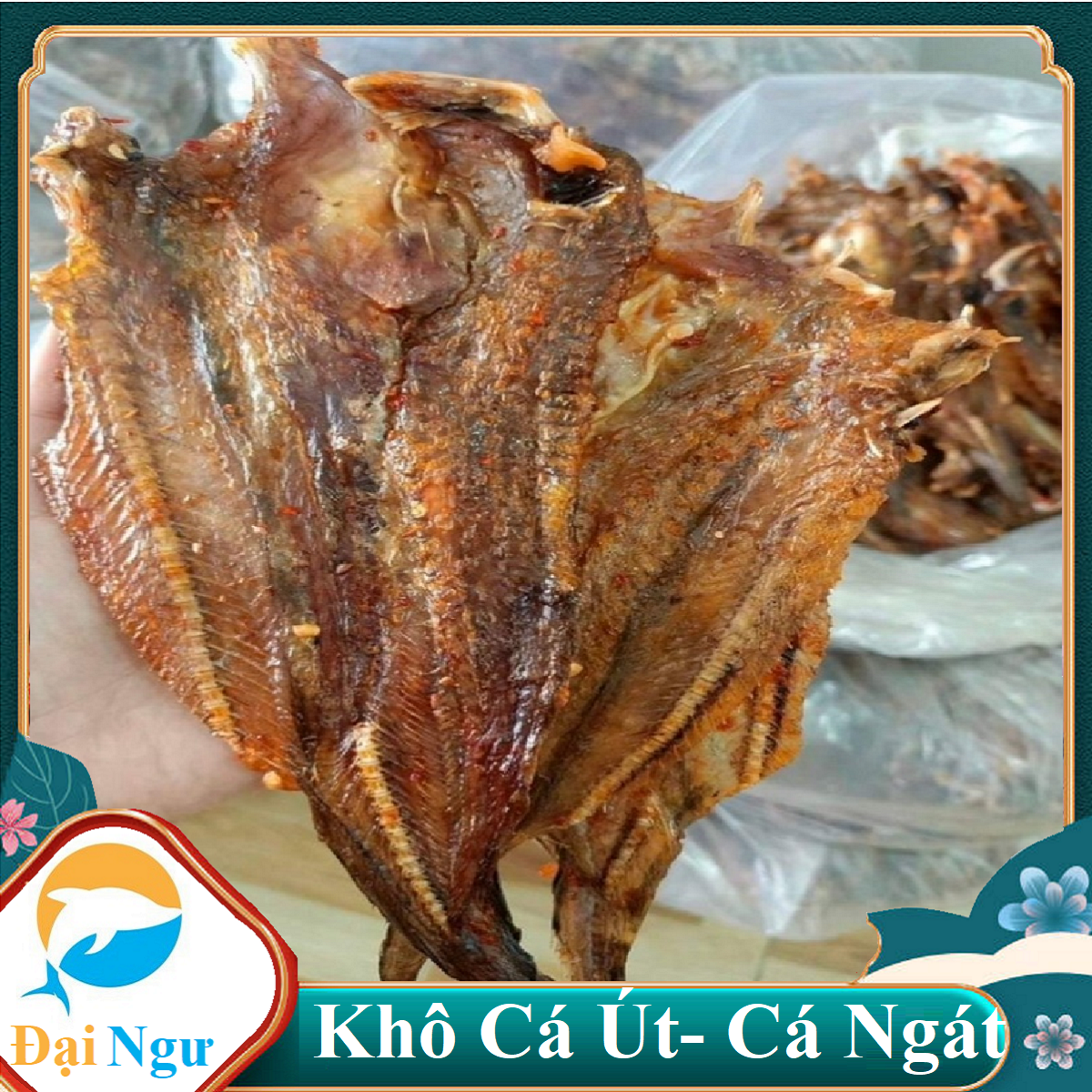 500g khô cá út thịt dày, dẻo dẻo, thơm ngon