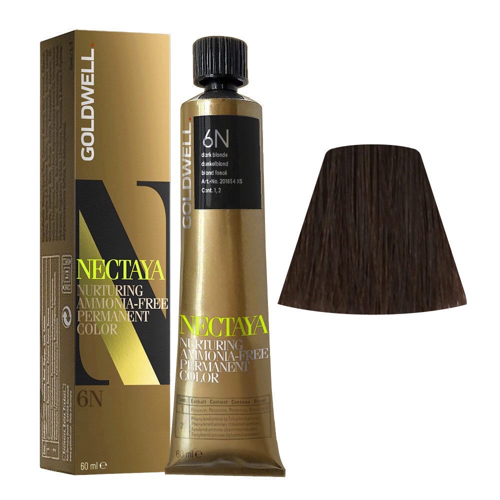 Thuốc nhuộm tóc phủ bạc Nectaya Goldwell Free Amoniac 60ml NEW