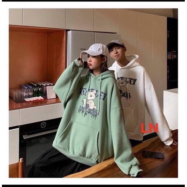 ÁO HOODIE 3D GẤU BÔNG NN68