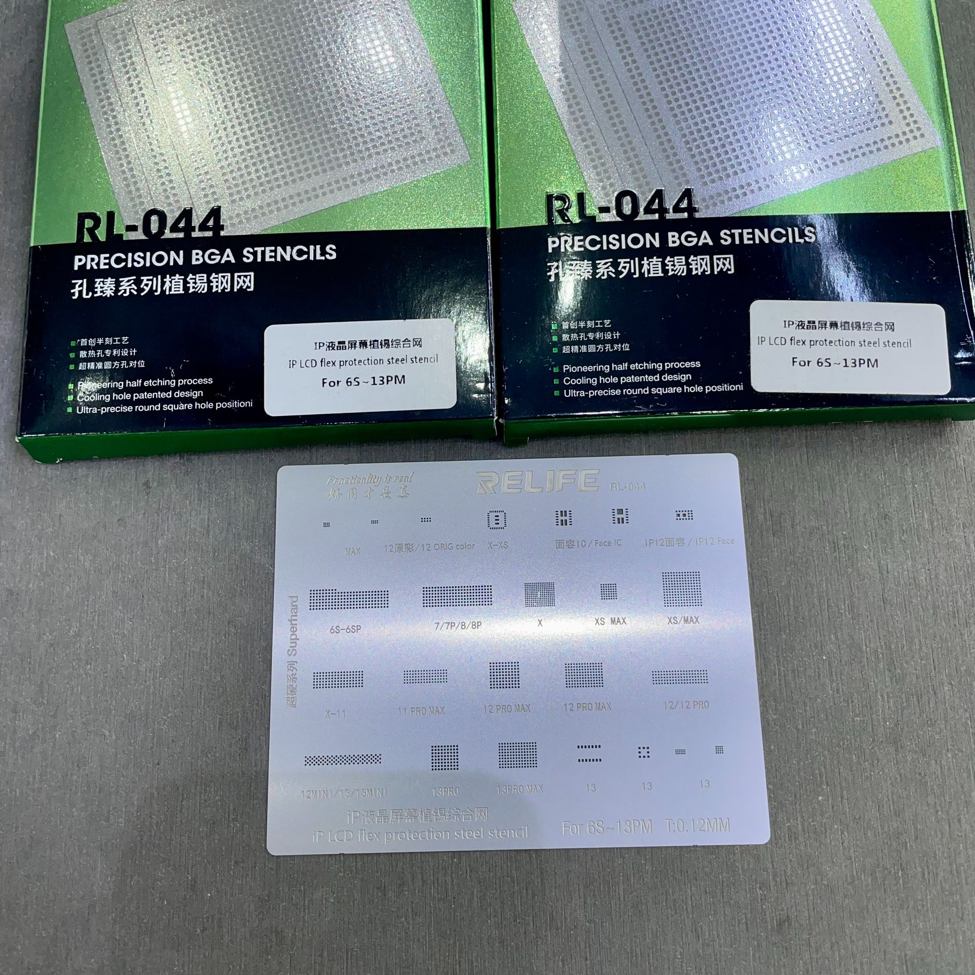 Vĩ làm chân LCD và ic tiệm cận 6--S - 16PM MaAnt