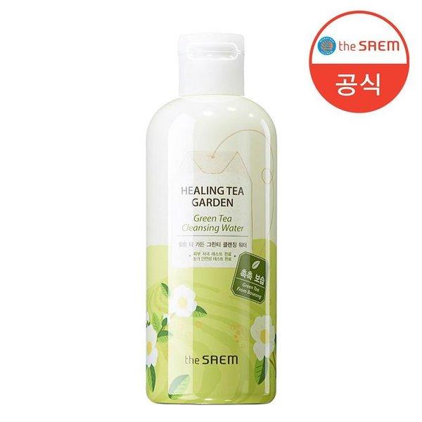 Nước Tẩy Trang Dành Cho Da Thường Và Khô The Saem Healing Tea Garden Cleansing Water 300ml # Green Tea