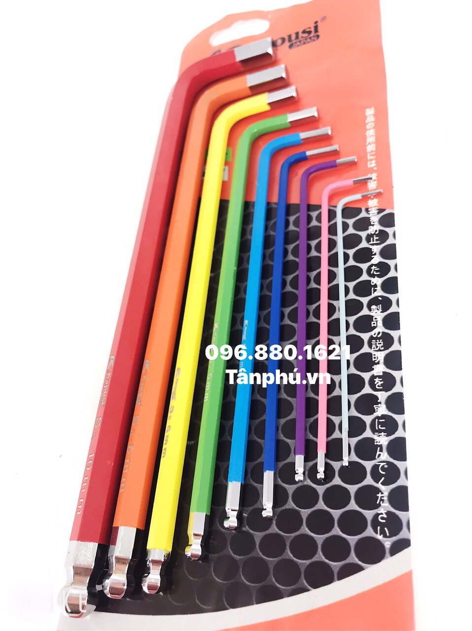 [HCM]BỘ LỤC GIÁC BI 7 MÀU KAPUSI