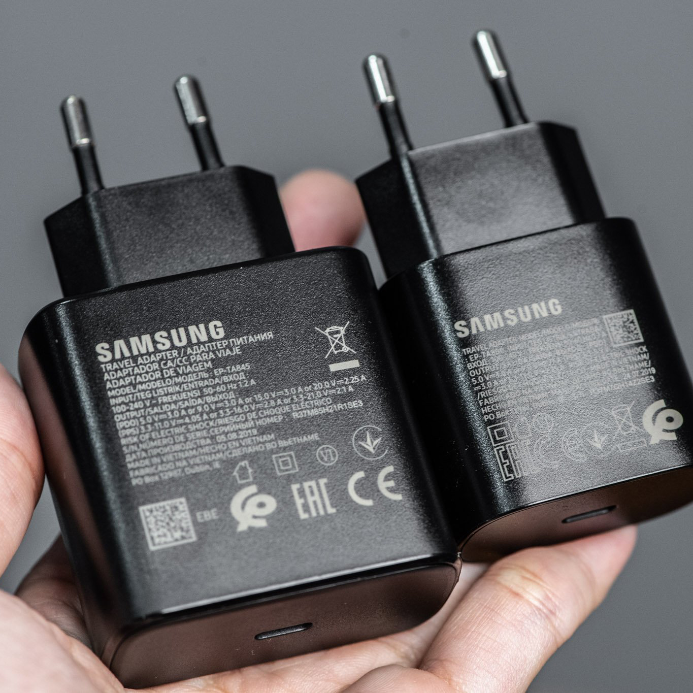 Củ Sạc Nhanh Samsung 45W Chuẩn PD (PPS) Cổng USB-C