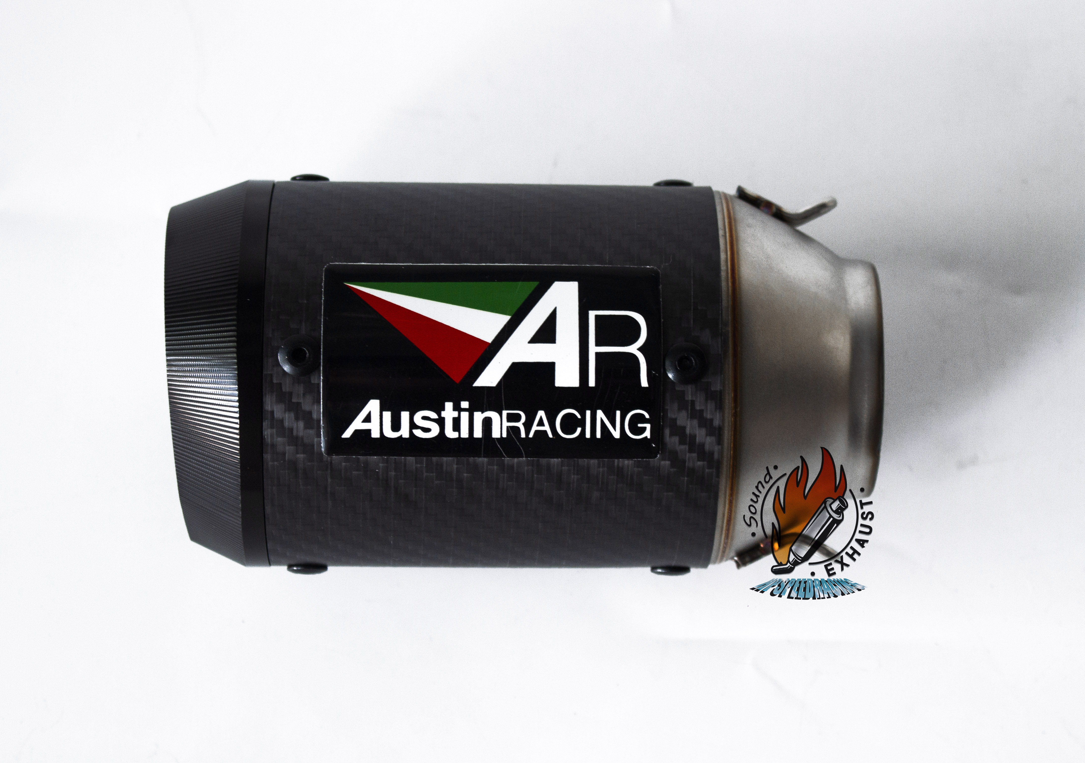 Pô Austin Racing Full Carbon Nhập Khẩu Cao Cấp