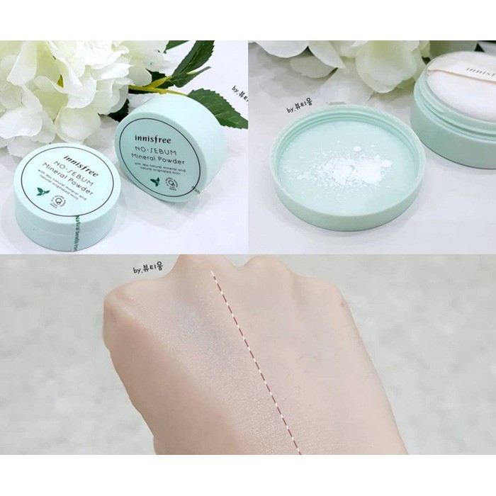 Phấn Phủ Innisfree No Sebum Mineral Powder 8.5g