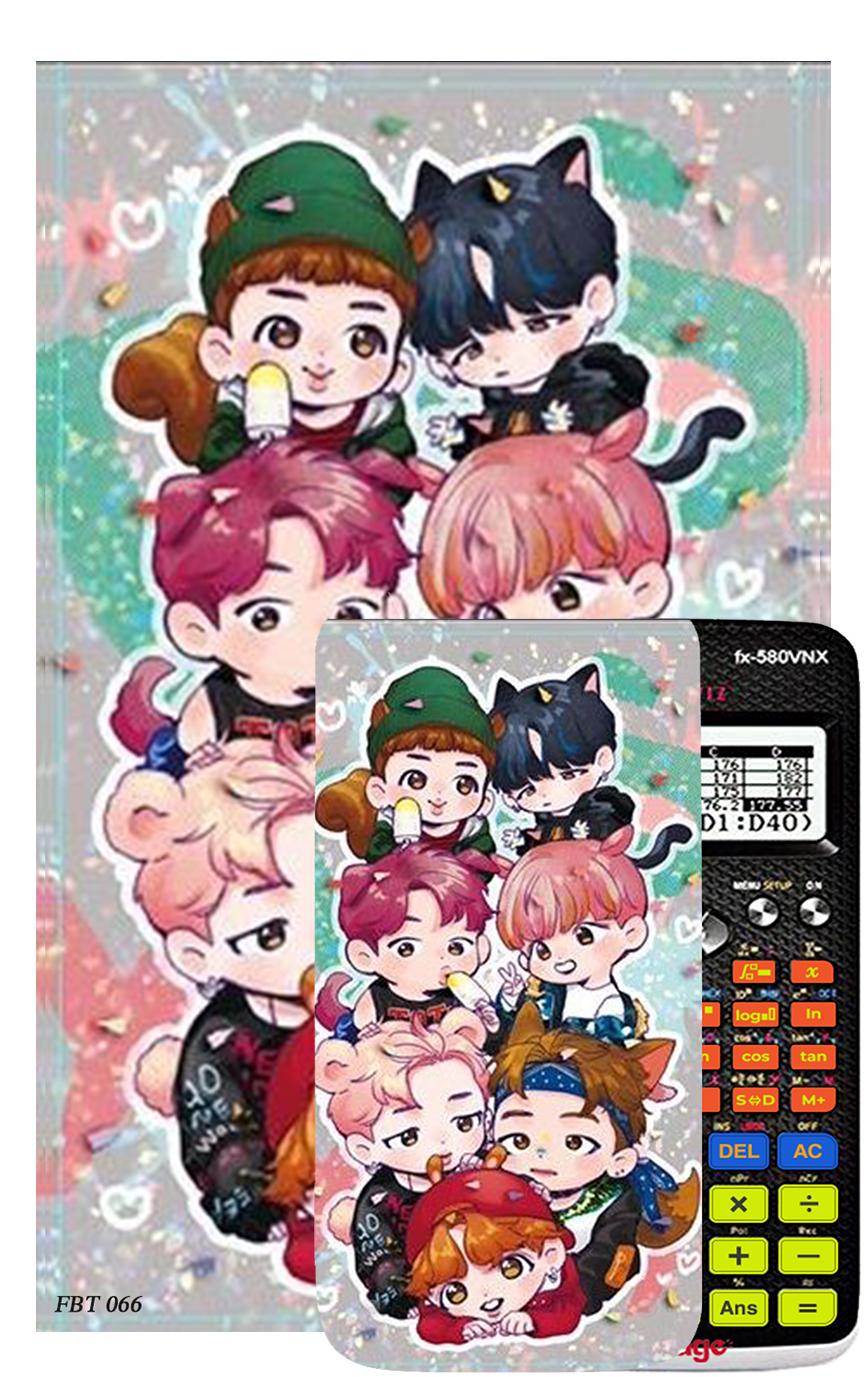 Decal máy tính Casio Fan BTS 066