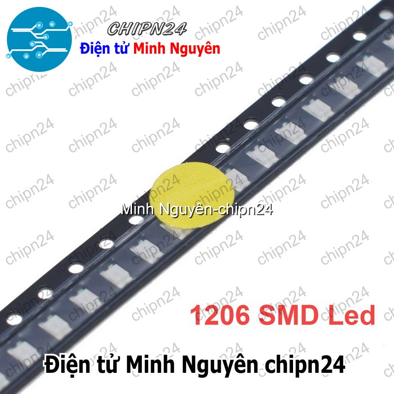 [25 con] (KX) Led dán SMD 1206 (Đỏ/Vàng/Xanh/Trắng/Cam) - [Chọn Loại] - HHH.00193