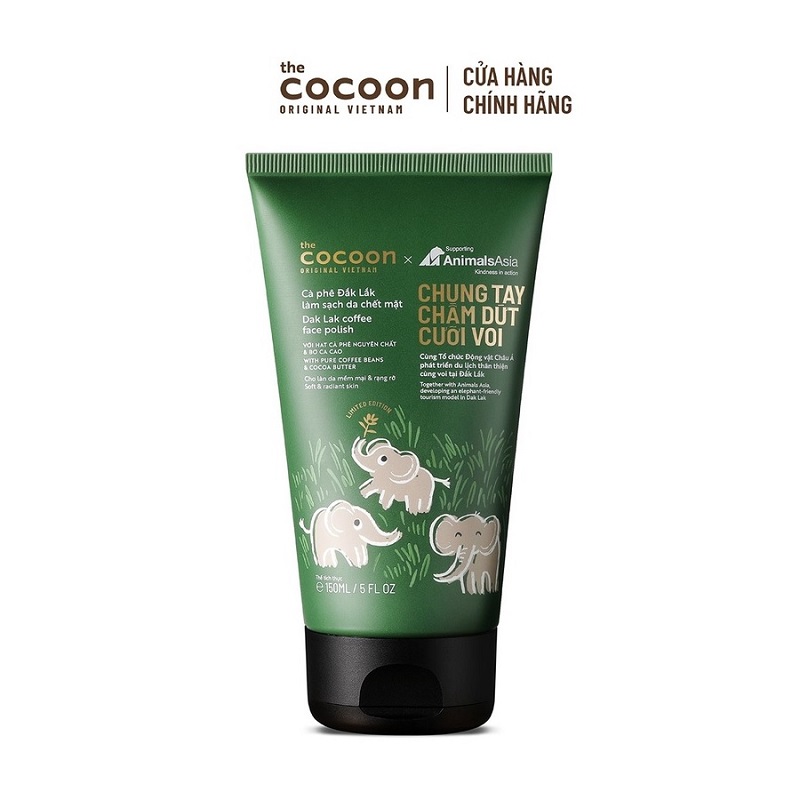Tẩy Da Chết Mặt Đăk Lăk Coffee Face Polish 150ml