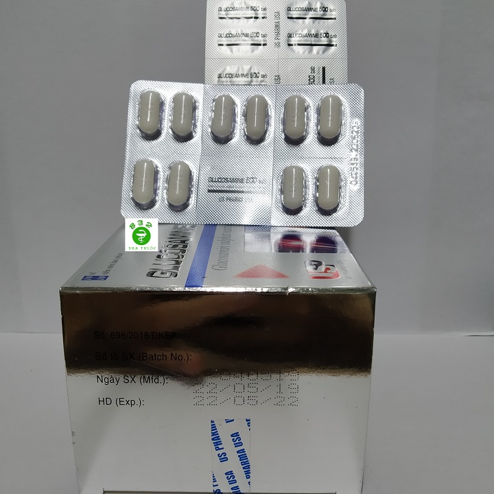GLUCOSAMINE 500 tab 100 viên