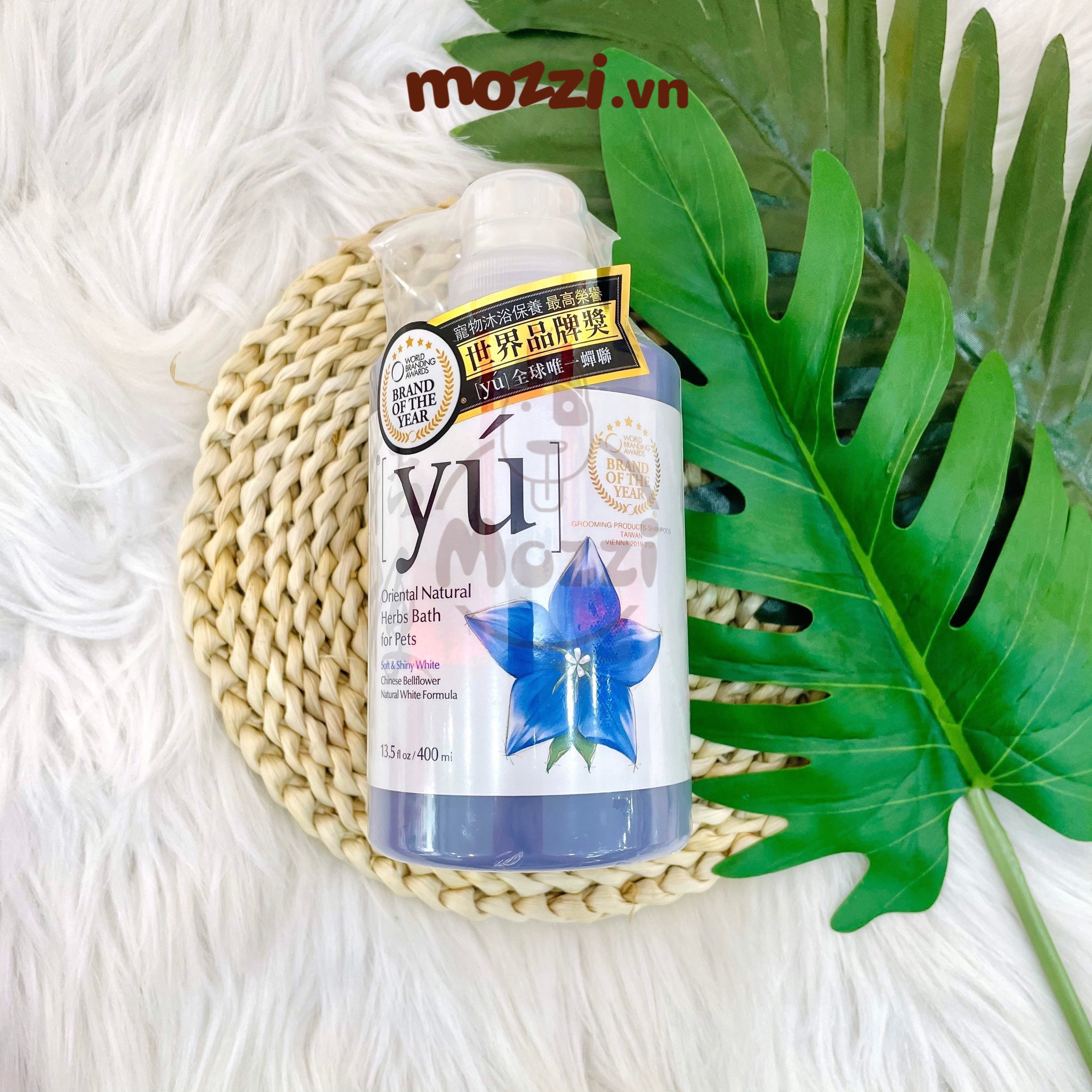 [Chai 400ml] Sữa tắm Yú thơm lâu cho chó mèo