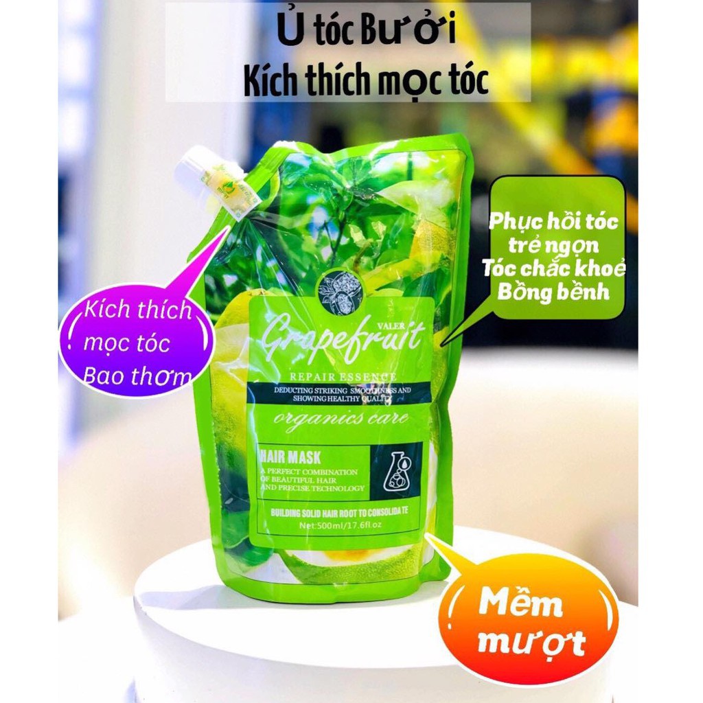 Kem Hấp - Ủ- Xả Phục Hồi Tóc Bưởi Grapefruit Siêu Mềm Mượt