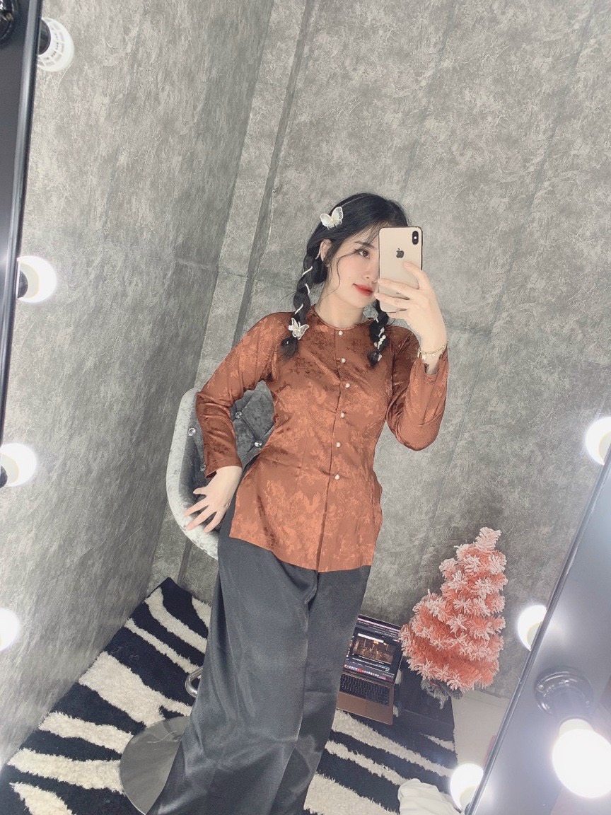 BÀ BA GẤM ĐI CHÙA#ĐỒ LAM CAO CẤP ĐỒ THỜI TRANG