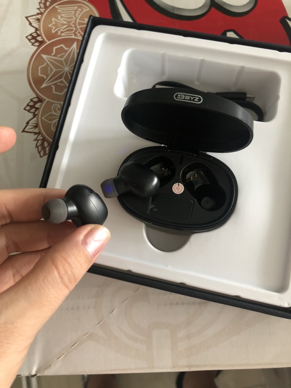TAI NGHE BLUETOOTH 2 TAI- HIỆU BYZ I16