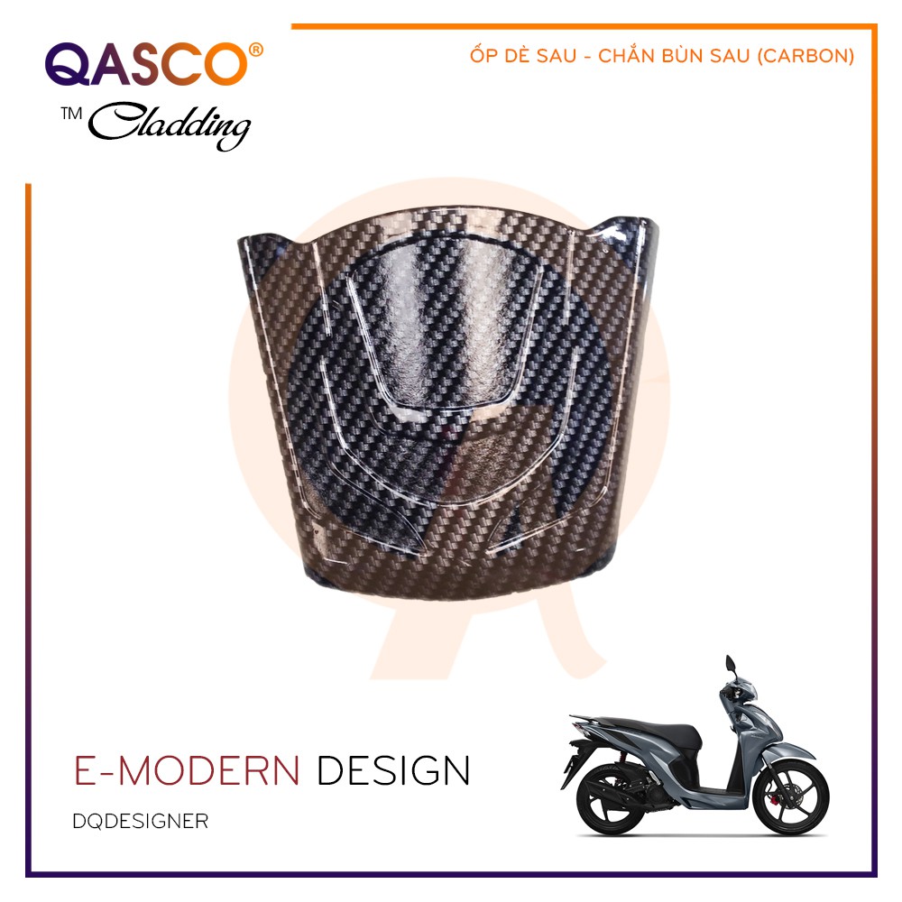 VISION 2021 | ỐP DÈ SAU - CHẮN BÙN SAU (CARBON) | QASCO Cladding