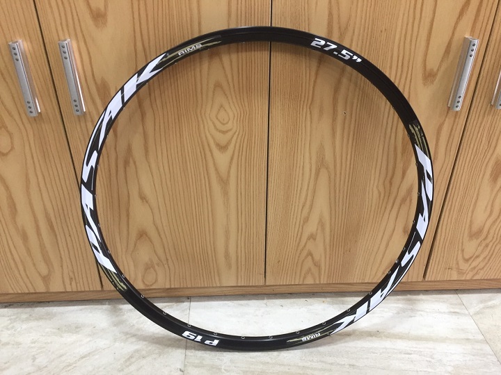 Vành nhôm 2 lớp 27.5 inch cao 25mm 32 lỗ đinh tán lỗ van cối- 1 chiếc