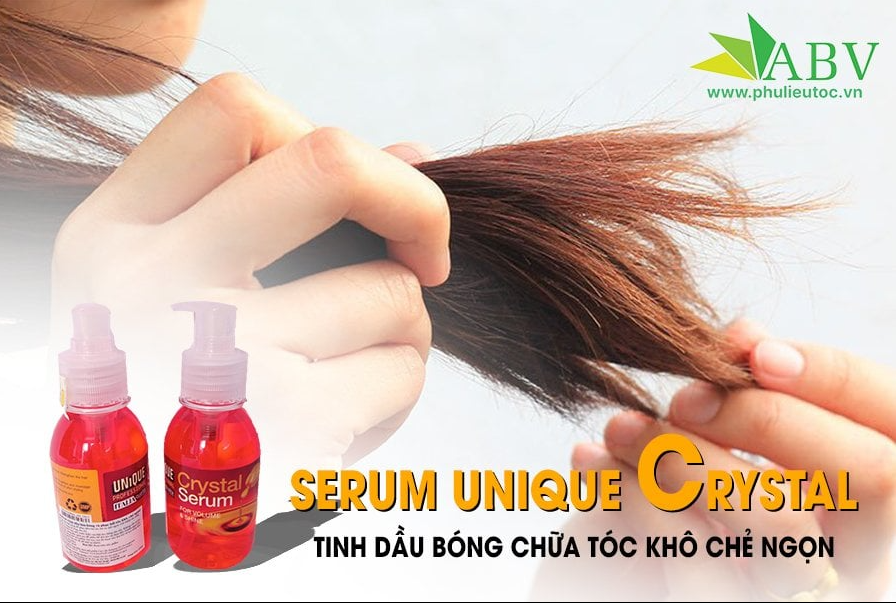 Tinh dầu bóng tóc Unique Crystal Serum