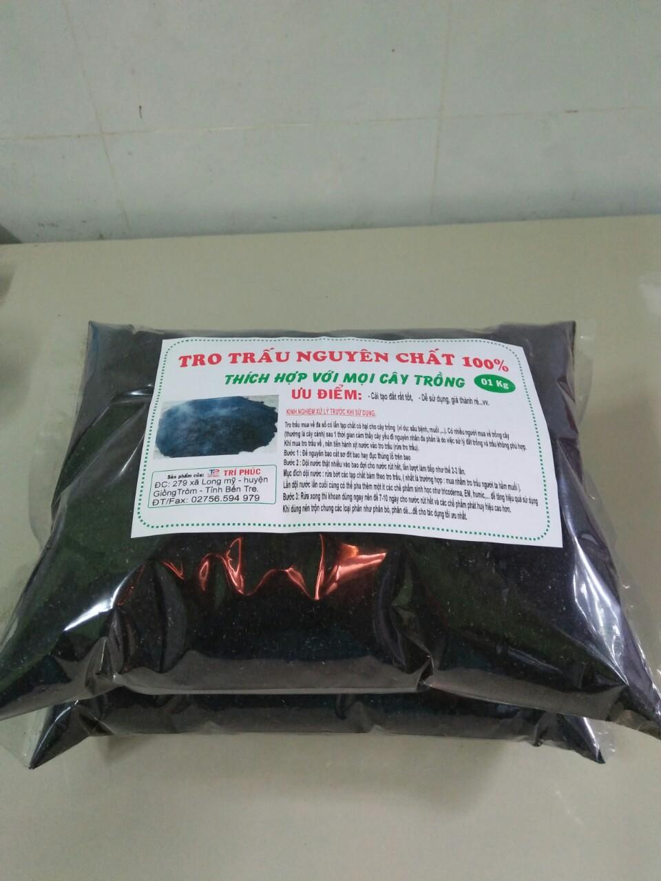 Combo 02 gói tro trấu ( mỗi gói 01kg)