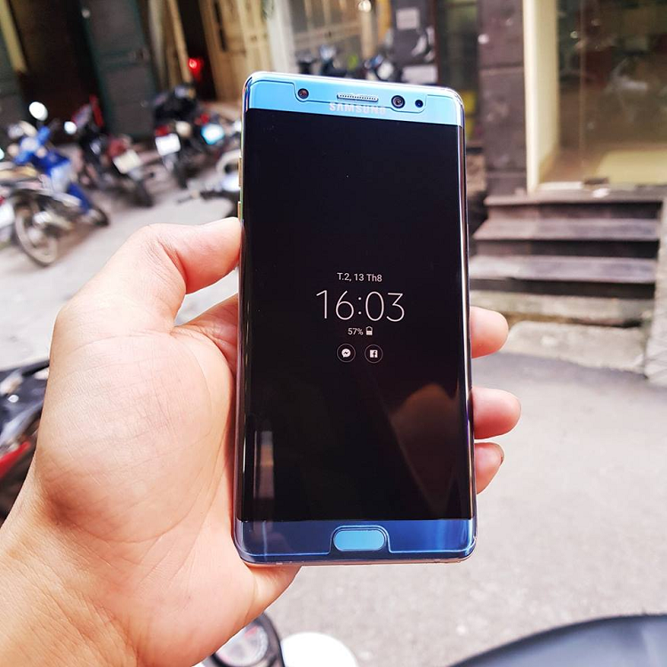 SAMSUNG GALAXY NOTE 7 / NOTE 7 FE Bộ Ốp Lưng silicon trong suốt A+ và Dán Cường Lực UV Note fe